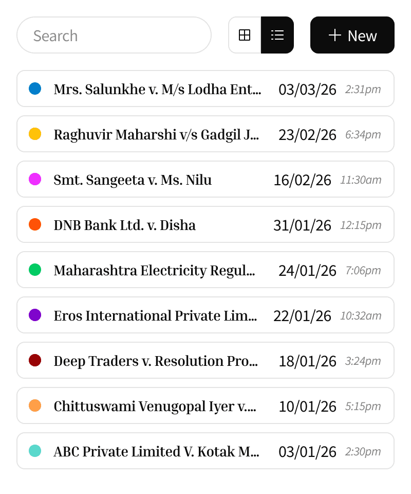 Case Management Features